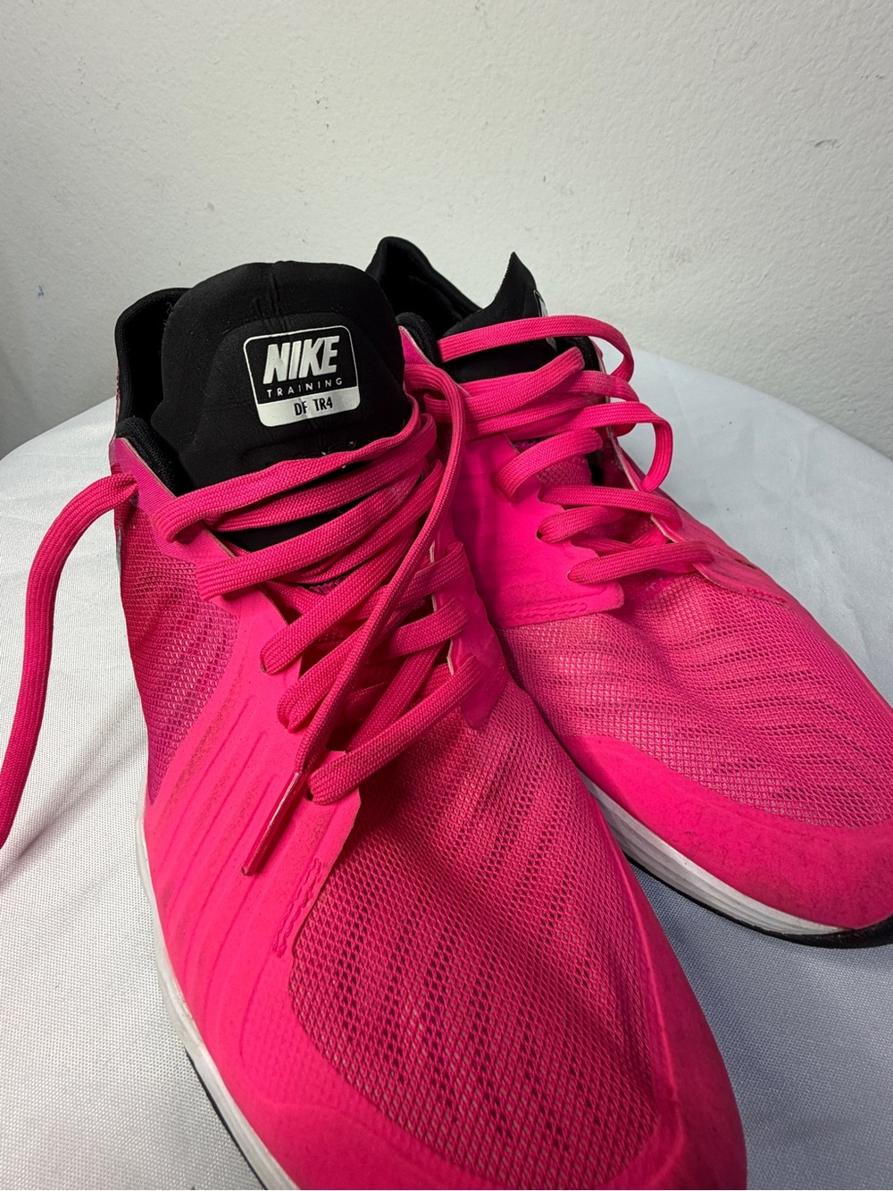 Nike Women’s Pink Dual Fusion Athletic Running Shoes - Picture 2 of 5